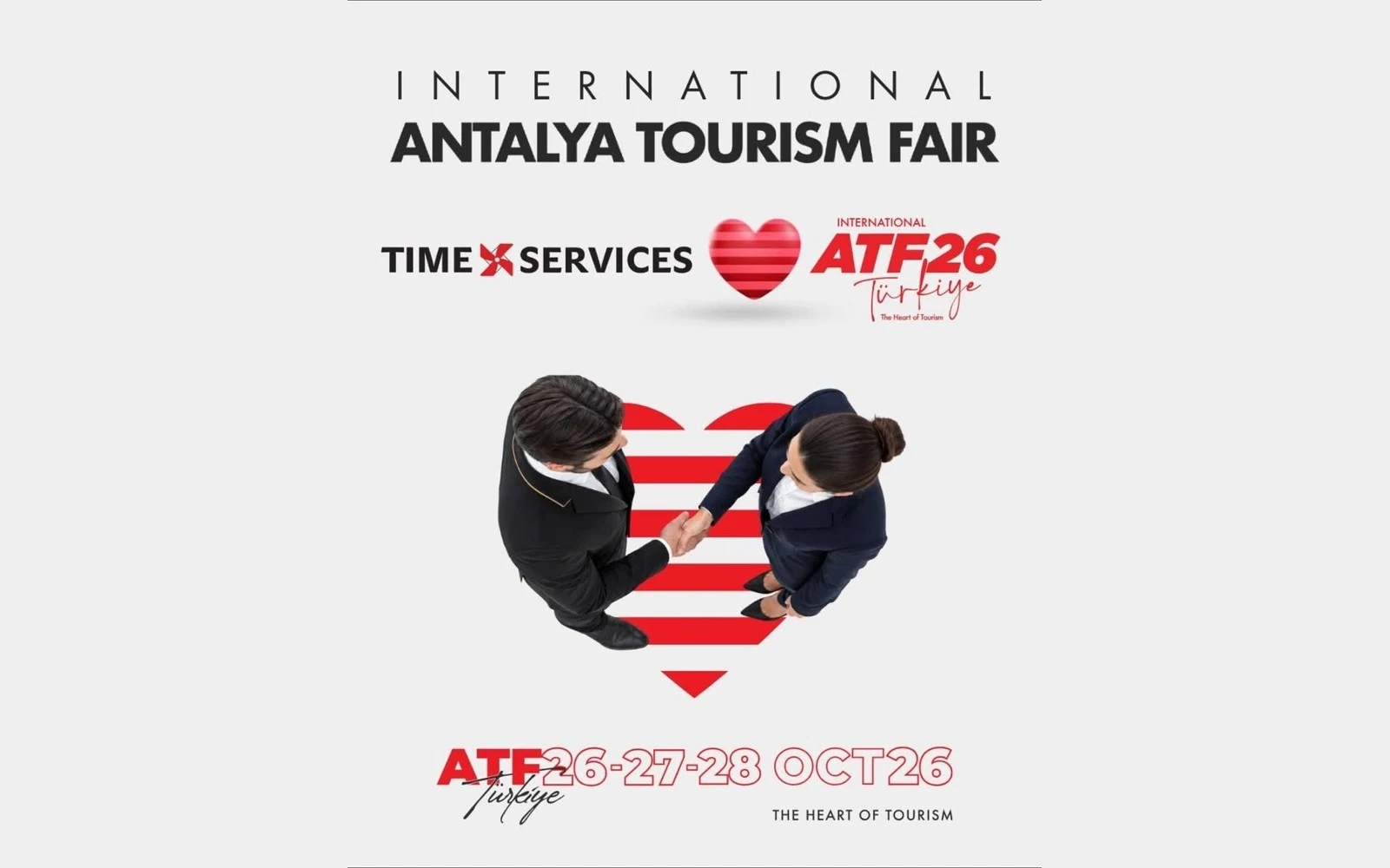 TimeServices to Take Part in the International Antalya Tourism Fair (ATF26)